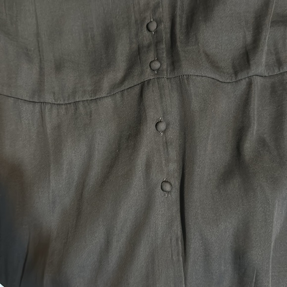 Black womens long sleeve tunic - Picture 5 of 5